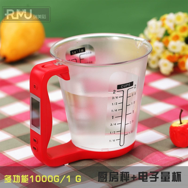 Kitchen baking electronic measuring cup cup scale liquid measuring cup scale