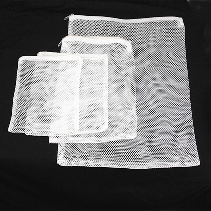Packaging Bag Aquarium Fish Tank Filter Angle Mesh Material Filter Mesh Bag Filter Mesh Bag Zipper Mesh Bag
