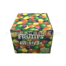 英国进口能得利FRUTIPS果汁软糖杂果味125g筒装*12筒/组