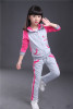 Autumn children's jacket, set, children's clothing, suitable for teen, suitable for import, 12 years