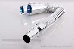 Factory home electroplating deodorizing sink pipe, basin deodorizing sink pipe, face basin glass basin sink pool pipe