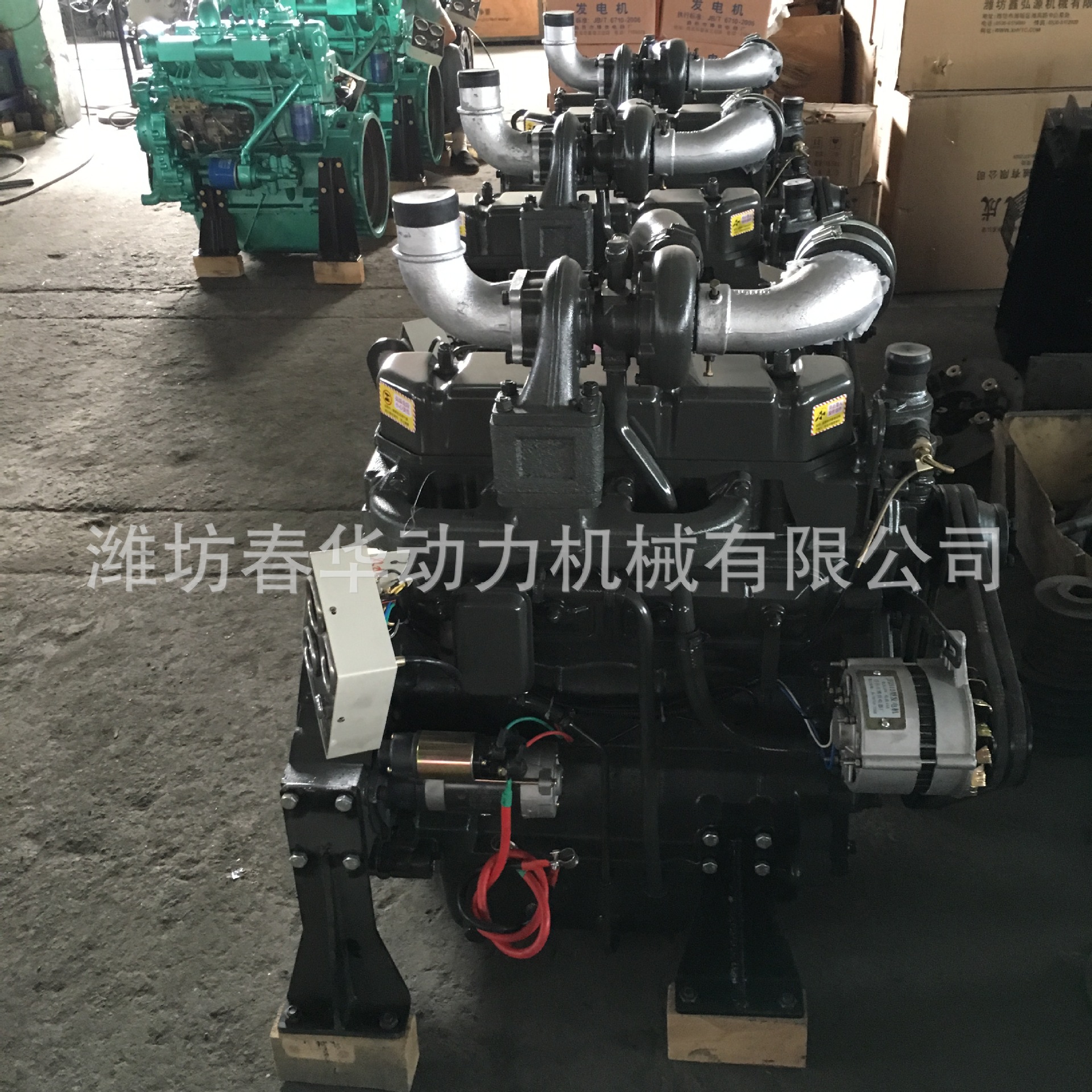 63KW固定动力型潍坊柴油机 R4105ZP 带动力输出 潍坊柴油机价格