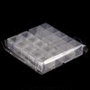 Small diamond accessory for manicure, storage box, 10 cells