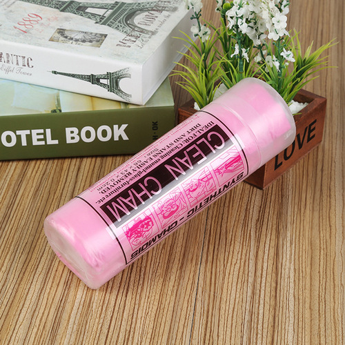 Plastic box packed deerskin towels gift multi-purpose car washing and drying bucket large size water-absorbent hair drying car towels