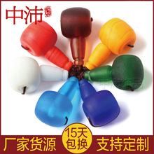 三通佛头手工琉璃珠厂家 古法磨砂琉璃珠子diy 尺寸齐全厂家直销