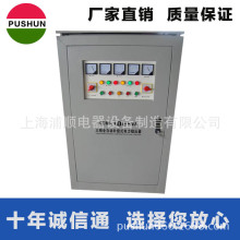 厂家三相大功率补偿式电力稳压器SBW-300KVA智能数显铜柱稳压电源