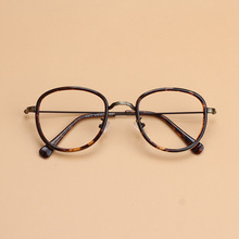 s2613复古文艺超轻tr90圆形眼镜框近视男士全框高端镜架女潮圆形