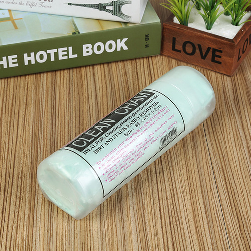 Plastic box packed deerskin towels gift multi-purpose car washing and drying bucket large size water-absorbent hair drying car towels