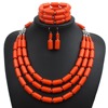 European and American neighborhood jewelry cross -border jewelry three -piece multi -layer necklace suits Bead Next 3630