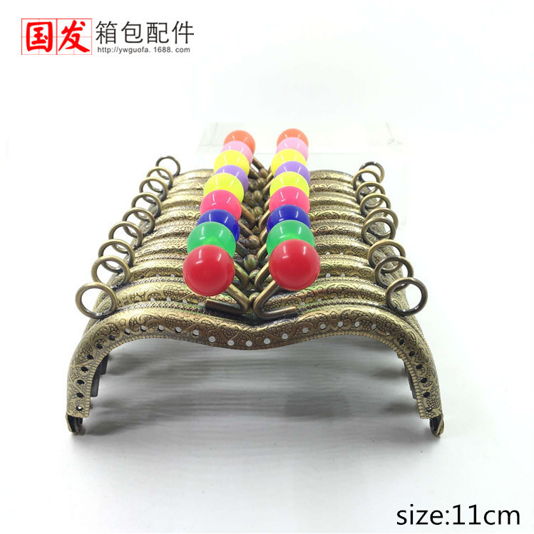 No en stock: 11CM [M] relieve 14MM caramelo cabeza de oro bronce 19 colores opcionales