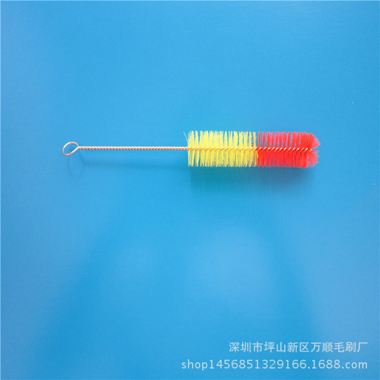 厂家大量批发尼龙扭线刷 304不锈钢试管刷 油瓶刷 五金工具清洁刷
