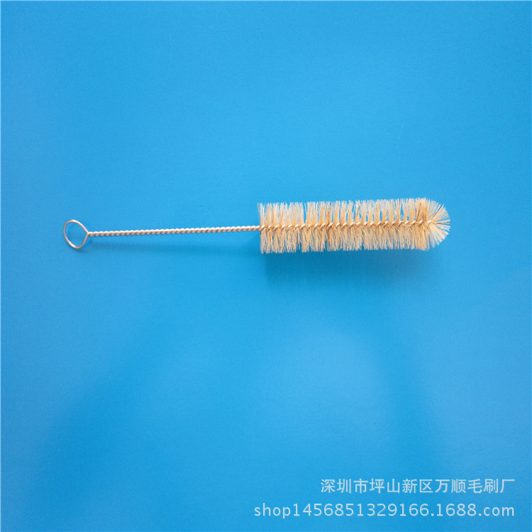 厂家供应多种材质清洁刷 不锈钢猪毛管道刷 刷子实验室试管刷批发