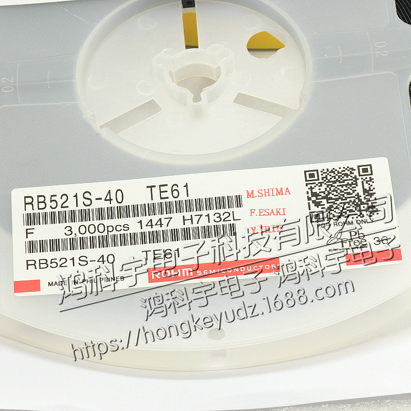 原装ROHM 二极管 RB521S-40  SOD523  报价为准