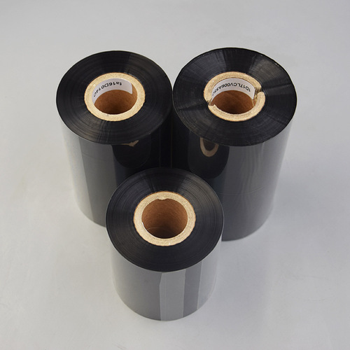 Manufacturer wholesale ribbon 50 60 70 80 90100110 barcode machine ribbon enhanced wax-based mixed full resin