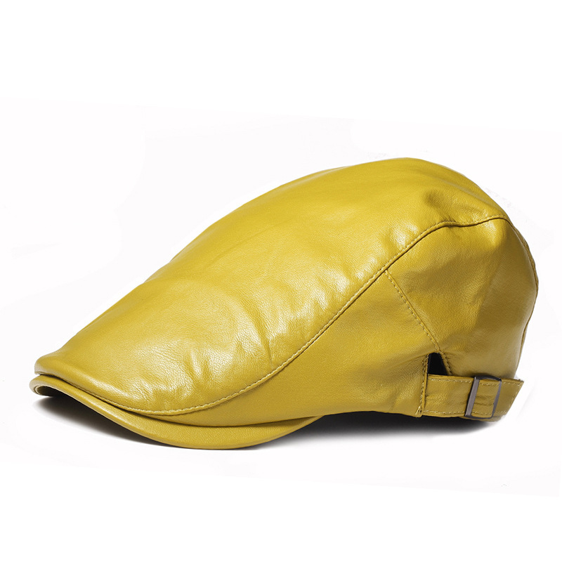 Hat men's spring and autumn duckbill outdoor casual Korean version beret women's forward hat winter trend_voghion.com