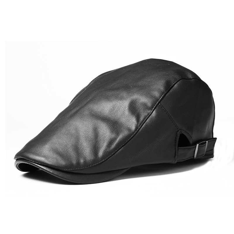 Hat men's spring and autumn duckbill outdoor casual Korean version beret women's forward hat winter trend_voghion.com