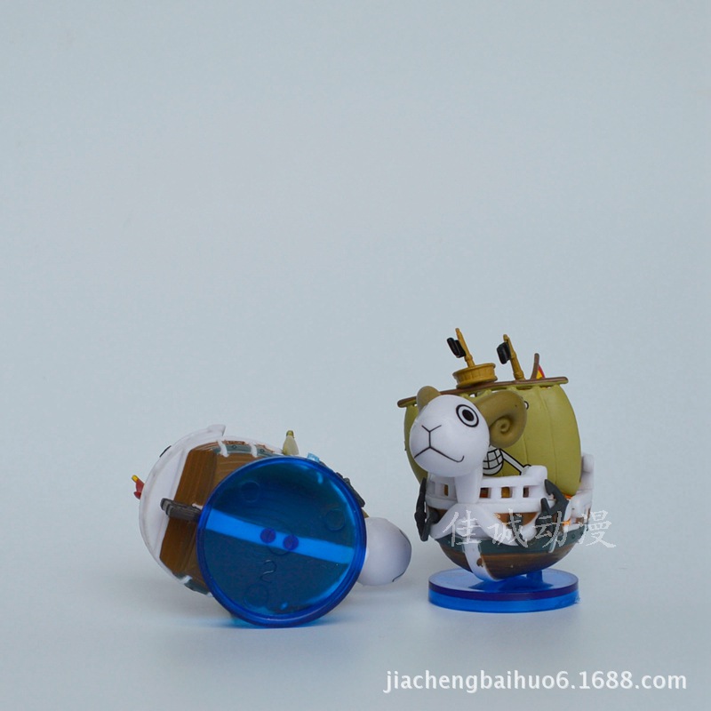 Meili una pieza Wanli sol soleado Qianyang Barco Pirata modelo anime ramo DIY adornos