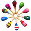 Maracas, wooden toy for training, 20cm, early education