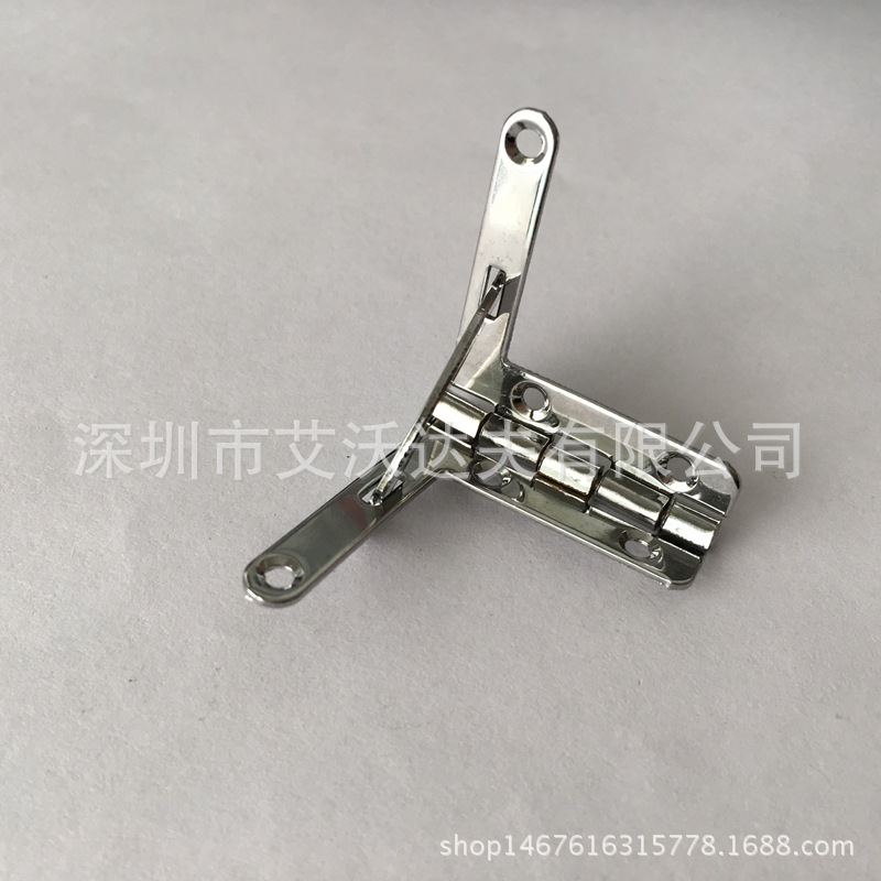 七字合页厂家直销 30*33mm银色 珠宝盒七字合页 雪茄盒t七字合页