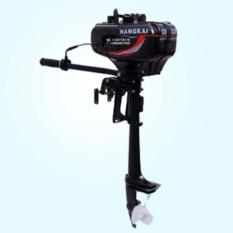 航凯3.5HP船外机推进器小型船外挂机船用推进器外挂机发动机