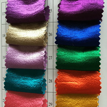 现货仿真丝加厚绸缎面料  涤纶亮缎气流绉 舞台装晚礼服面料