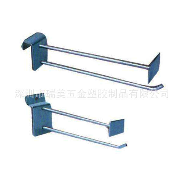 加工超市货架挂钩 洞洞板网片挂钩 铁线钩 五金挂钩定制 厂家批发