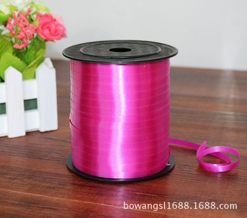 Transfronterizo al por mayor festival festivo suministros globo cinta corbata globo cuerda 250 tamaño 0,5 cm cinta de ancho