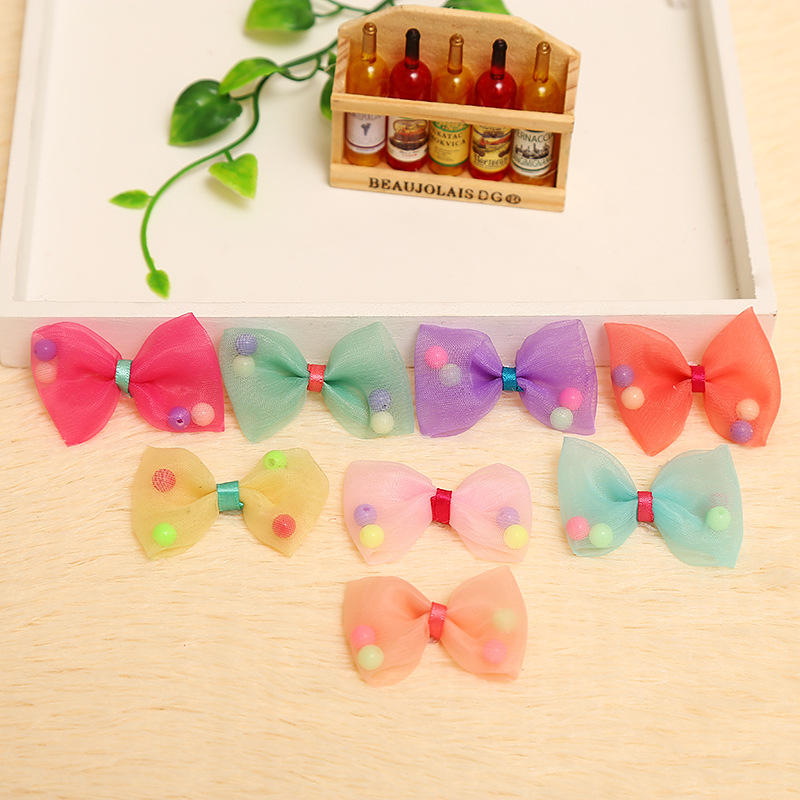 爆款批发蕾丝手工diy蝴蝶结服装服饰发饰头饰辅料《满500包邮》