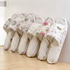 Summer Japanese non-slip slippers suitable for men and women for beloved indoor platform, cotton and linen