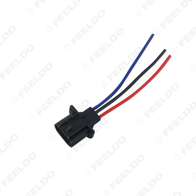 Автомобиль H13 мужской патрон лампы с проводом H13 патрон лампы Противотуманные фары с проводом H13 патрон лампы автомобиля