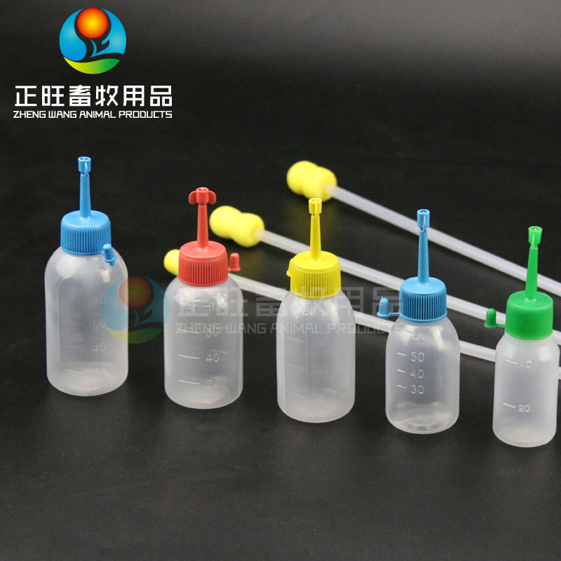 Botella de vasos de transfusión para cerdos Botella de vasos de transfusión desechable para cerdos Botella de vasos de transfusión múltiple tipo de matriz uterina