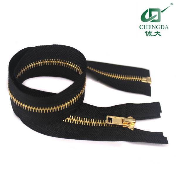 厂家直销3#5#8#10#金属拉链闭尾裤子衣服防火阻燃芳纶彩色国标UL