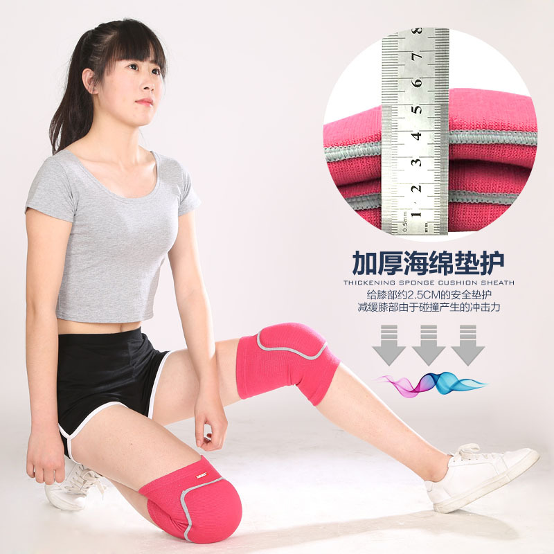 Rodillas antichoque deportes de baile patinaje rodillas anticaídas fútbol esponge rodillas personalizadas para hombres y mujeres