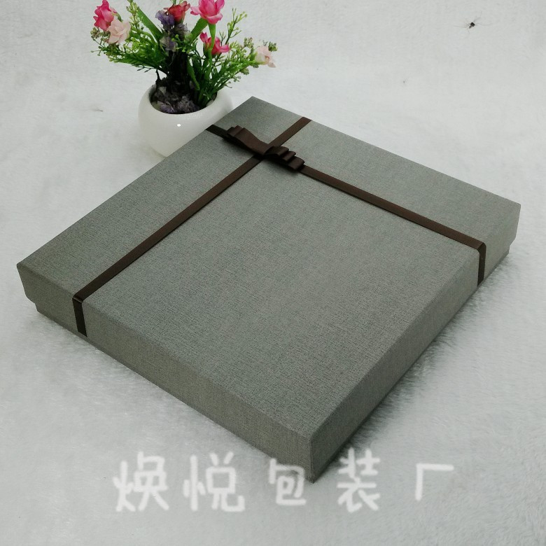 正方形礼品盒画册相册t恤包装盒书本笔记本包丝巾礼盒定制