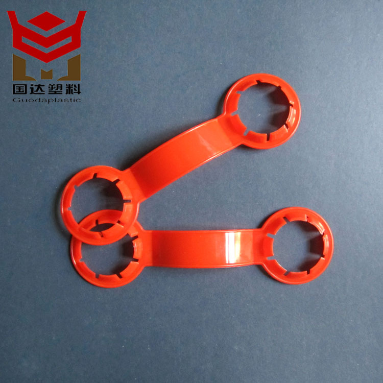 厂家批发饮料瓶促销装拎手 饮料瓶提扣 塑料双提手 2.8口径