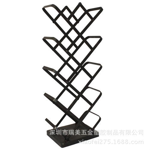 加工制作各种铁质展示架商超货架壁挂式金属书刊报纸展示架批发