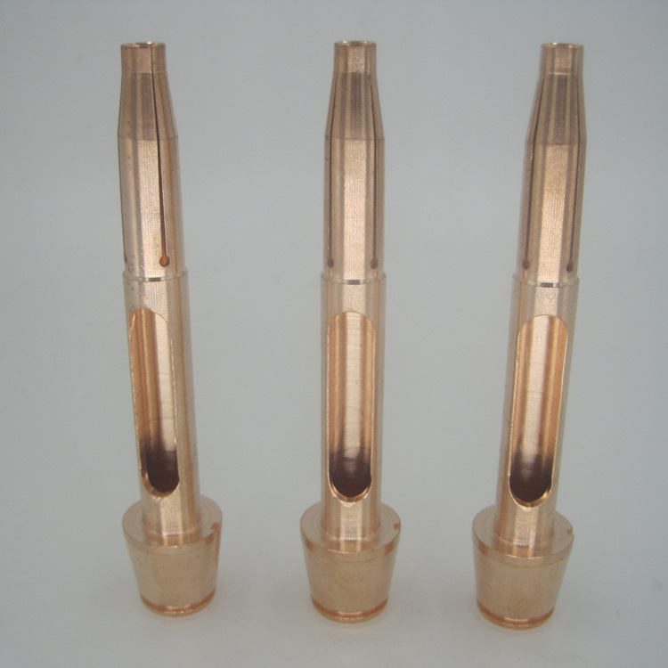 厂家直供 铍铜r螺柱焊机全自动送钉夹头高弹性铜夹头M6