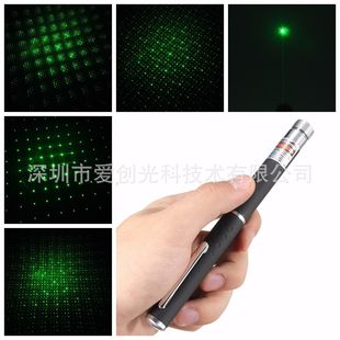 Factory 532nm5MW green star laser light funny cat sand table sales laser pen green light teaching whip pen