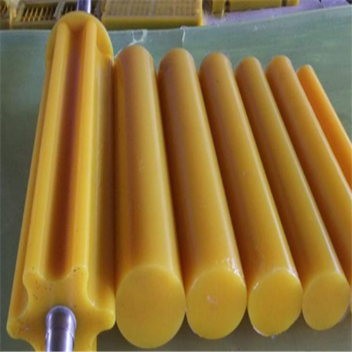 PU聚氨酯棒 黄色半透明牛筋棒 优力胶棒 黑色 红色 黄色全新料PU
