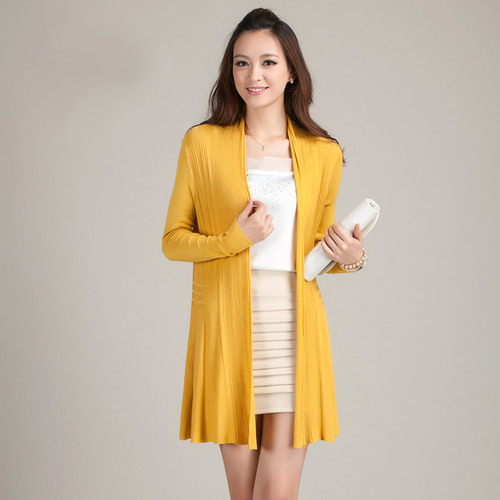 Cross-border exclusive knitted sweater with openwork design, women's loose-fitting, plus-size cardigan shawl-style coat, knitwear