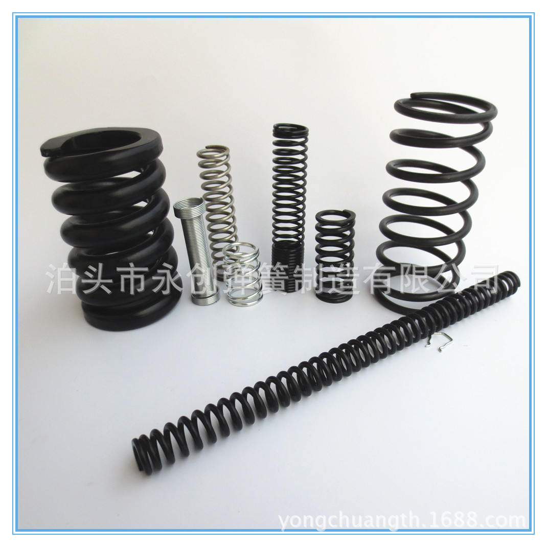 电梯弹簧 压缩弹簧大线径压簧   线径5mm毫米压簧  压力螺旋压缩
