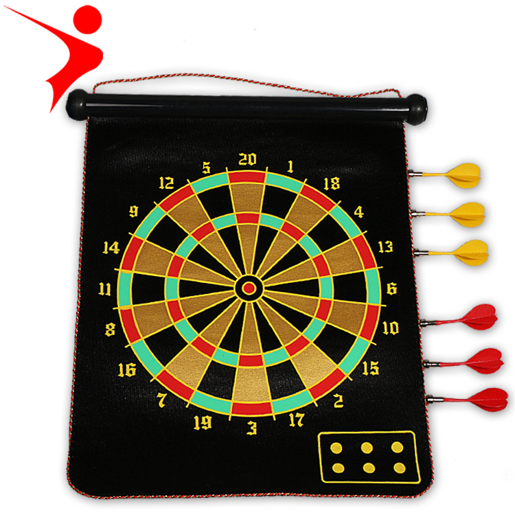 Regal 15-inch magnetic dart double-sided dart target magnetic target thickened extra heavy with 6 labels