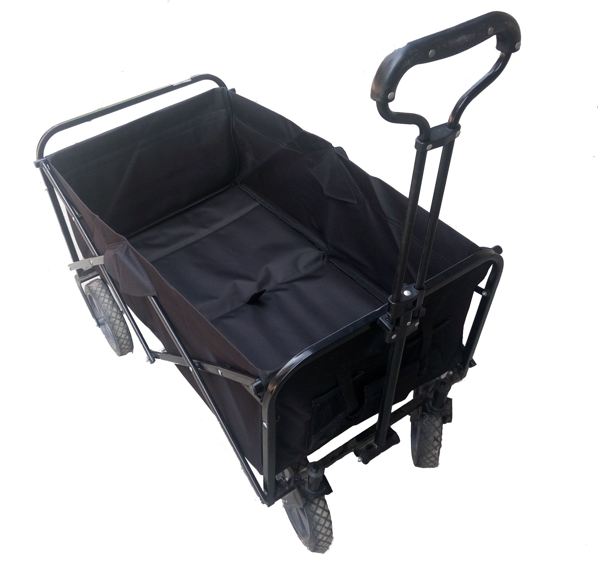 折叠沙滩布兜车 多用途折叠车 厂家直营露营户外便利折叠车