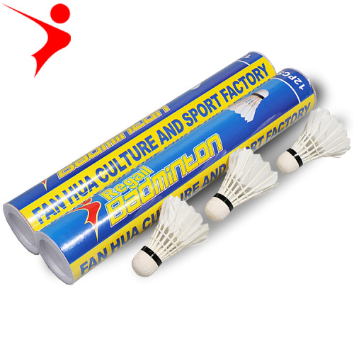 REGAIL badminton wholesale 603 tube badminton humpback thin rod soft foam head 12 badmintons