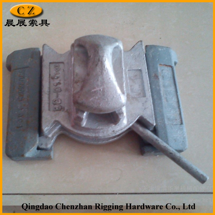 锻造钢45度燕尾底锁/底座集装箱绑扎件紧固件燕尾底锁 量大从优