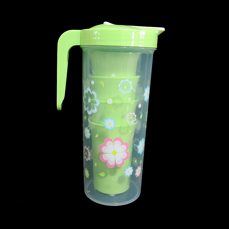 Bienes de fábrica suministro directo una olla cuatro tazas de gran capacidad de protección del medio ambiente hervidor traje de regalo de picnic traje de hervidor de agua