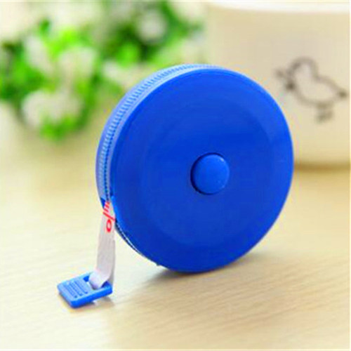 1.5 meter plastic tape measure, automatic retractable tape measure, clothing measuring tape, cute mini soft tape measure