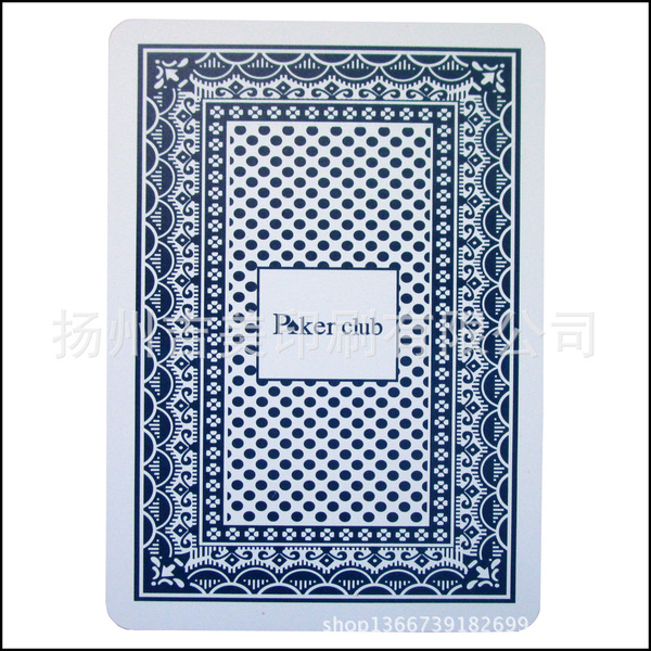 plastic matte playing cards PVC