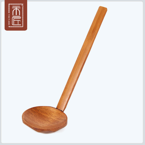 Japanese style long-handled large soup spoon Ajisen ramen spoon drinking soup turtle hot pot spoon manufacturer wholesale