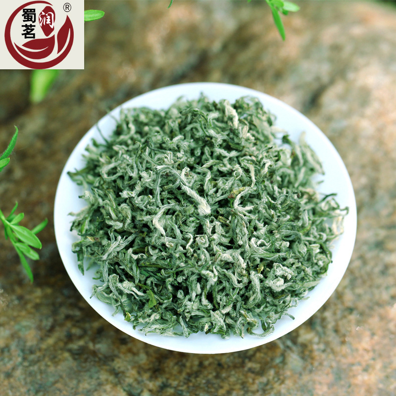 Shumingrun 2026 New Tea Sichuan Ya'An Mengding Mountain Ganlu Loose Green Tea Wholesale 500g Pre-Harvest Tea Leaves